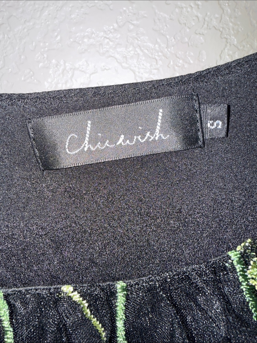 Chicwish Black Sheer Maxi Dress with Floral Embroidery - Picture 2 of 9